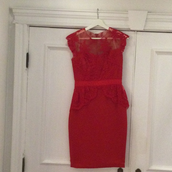 Marchesa Notte cocktail dress,knee length. Immaculate condition worn only twice. - Picture 5 of 5